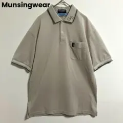 Grand Slam Munsingwear 半袖ポロシャツ M ベージュのサムネイル