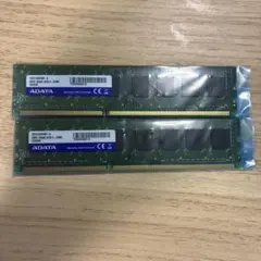 ADATA DDR3 1333 4GB メモリー 2枚セットのサムネイル