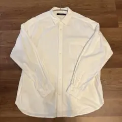 RAGEBLUE ホワイト 長袖シャツ Mサイズ