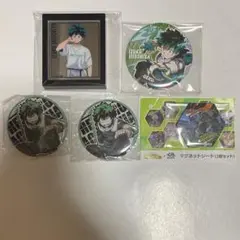 僕のヒーローアカデミア　缶バッジ　ベースヤード　ミラーマグネット　緑谷出久