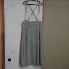 ジャンパースカート ロングワンピース