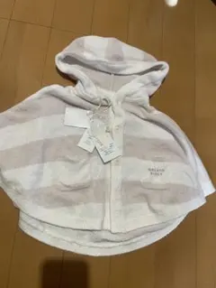 新品 タグ付き ジェラートピケ ベビー ポンチョ gelato pique