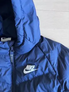 NIKE ナイキ　 フーディ ジャケット ネイビー　キッズS 130〜140相当
