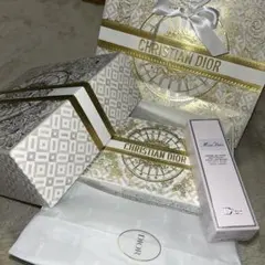 Diorギフトボックス セット　紙袋　ショッパー　ハンドクリーム　空箱
