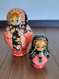 ヴィンテージ マトリョーシカ 4体セット ロシア ソ連 - メルカリ