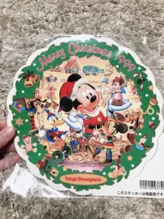 ディズニーランド クリスマス 1999 ステッカー