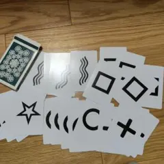 ESPカード 知育玩具 5種類のシンボルカード