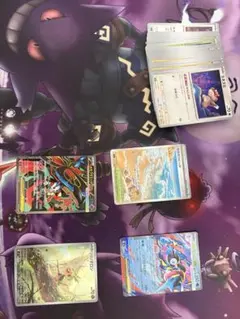 ポケモンカードメガゲッコウガメガフラエッテSRなみのりビーチSRハリマロンAR