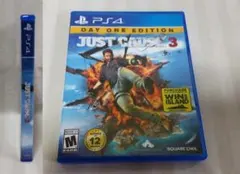激レア！海外版　北米版　コード２つ　盤面美品！読込確認●JUST CAUSE 3