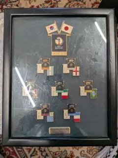 証明書付き限定品 FIFA 日韓ワールドカップ 優勝国ピンバッジセット