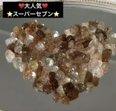 再々再入荷★大サイズ ★ブラックゴールド スーパーセブン ルチルクォーツ