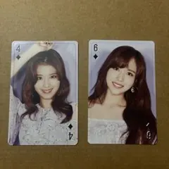 TWICE #BEST 2015-2025 Playing Card サナ・ミナ