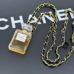 CHANEL ALLURE ネックレス 香水 オードパルファム レザー チェーンのサムネイル