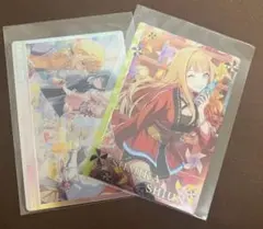 学園アイドルマスター ウエハース 2点セット 紫雲清夏