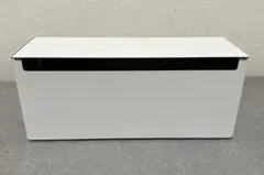 無印良品 スチールタップ収納箱フラップ式・ホワイトグレー