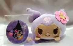 Sanrio クロミ 日焼け 限定 もちもちころころ ぬいぐるみ 小 缶バッジのサムネイル