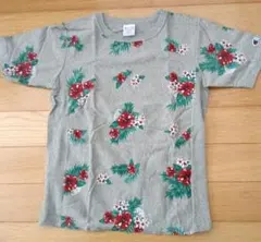 XLARGE champion チャンピオン メンズ Tシャツ ハイビスカス