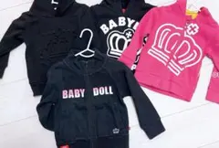 BABY DOLL トレーナー 90cm 4点セット