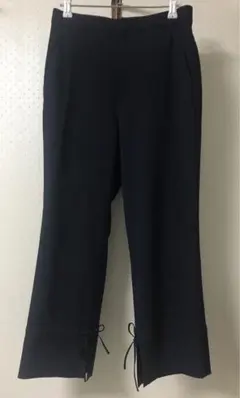 SLOBE IENA カットオフ 裾リボン パンツのサムネイル