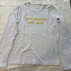 Mademoiselle NON NON 長袖カットソー ホワイトのサムネイル
