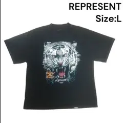 REPRESET トラ プリント Tシャツ Lサイズ リプレゼント 虎のサムネイル