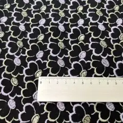 刺繍生地残布　縦25cm×横90cm