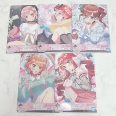 五等分の花嫁 2人だけの時間 くじ イラストボード 一花 二乃 三玖 四葉 五月