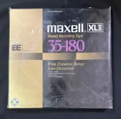 maxell XLⅡ 35-180/オープンリールテープ/未使用品！