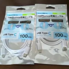 iPhone用 USB Type-C充電ケーブル 100cm