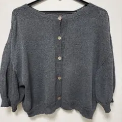 ATELIER SIX カーディガン グレー