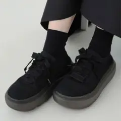 grouns x Aya メッシュシューズ スニーカー カロリナグレイサー 黒のサムネイル