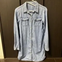 GAP デニムブルー 長袖シャツ