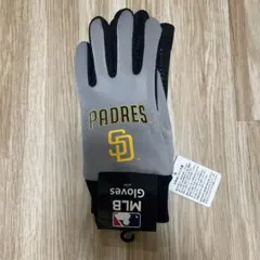 パドレス　手袋 グレー×ブラック 24×10