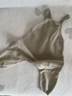 QUINCY MAE グレー ロンパース