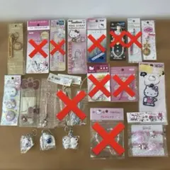 ハローキティ　ストラップ　キーホルダー　平成レトロ
