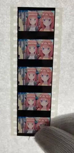 劇場版　五等分の花嫁　生コマフィルム　二乃　五月