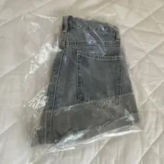 GRL ダメージロールアップデニムショートパンツ　M ［cu349］