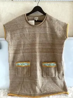 新品　チチカカ　ニット　ハンドメイド　ペルー製