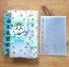 ちいかわ ハチワレ A7サイズ 6穴バインダー リフィル10枚セットシール帳