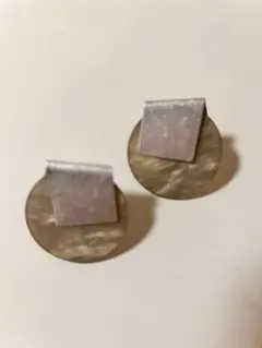 スメリー　丸形イヤリング