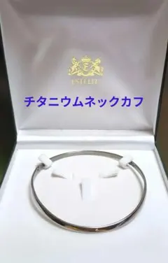 希少品 ESTELLE チタニウムネックカフ チョーカーのサムネイル