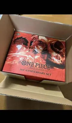 ONE PIECEカード　anniversary set 3点　まとめ売り 2026年最新】anniversary set ワンピースの人気アイテム - メルカリ