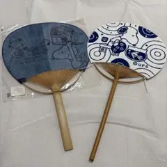 スヌーピー　ピーナッツ　うちわ　セット