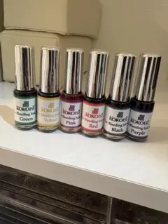 KOKOIST Bleeding Ink 6色セット ネイルアートのサムネイル