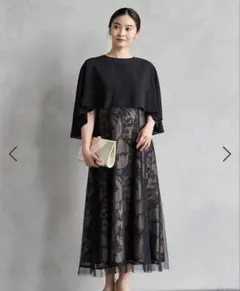 AIMER 割線サテン×ラッセルレースハイウエストタイトドレス - メルカリ