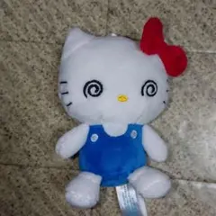 ハローキティ いろいろ表情 マスコット ぬいぐるみ ぐるぐる目