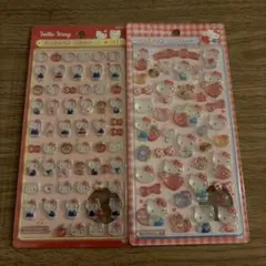 キティボンボンドロップシール　ミニ　2種セット