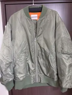 オリーブグリーン MA-1 フライトジャケット