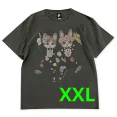 XXL PUFFY ヒグチユウコ コラボTシャツ ぬぬとむむ モノクロ パフィー