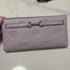 ［美品］CARSON ロゴ デボス スナップ ウォレット ラージ マイケルコース